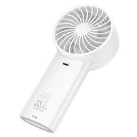Портативный вентилятор Hoco HX62 Endless handheld fan 6000 mAh White