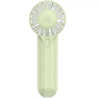 Портативный вентилятор Usams ZB288 Handheld mini fan 1200 mAh Green