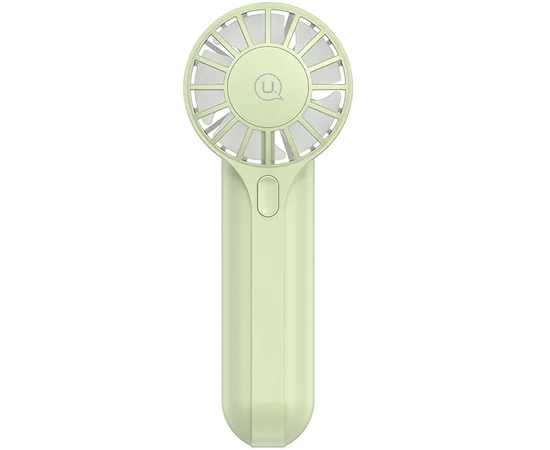 Портативный вентилятор Usams ZB288 Handheld mini fan 1200 mAh Green