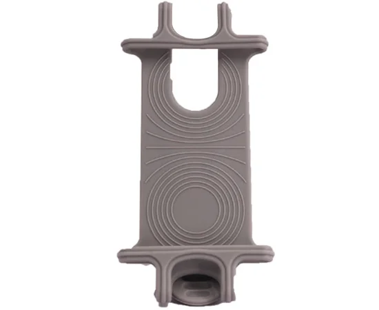 Велодержатель силиконовый для смартфонов от 4,3 до 6,3 дюйма Серый