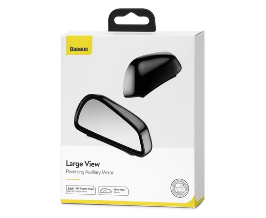 Доп. зеркало бокового вида Baseus Large View Reversing Auxiliary Mirror Black