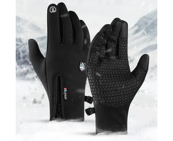 Перчатки сенсорные Golove joy для спорта Черный