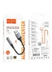 Переходник Hoco LS36 Fresh USB to 3,5 AUX Black