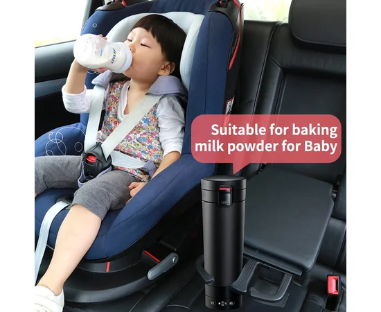 Смарт-термокружка RedSalmon с подогревом и контролем температуры 300 мл Черный