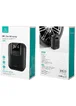 Портативный автокомпрессор для шин Usams US-ZB215 Mini Car 5000 mAh Черный