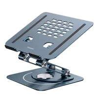 Подставка для ноутбука Baseus UltraStable Pro (Three-Fold Version) (B10059900811-01) Space Grey