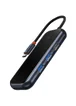 Перехідник Baseus Hub AcmeJoy 5-Port Type-C (HDMI*1+USB3.0*2+USB2.0*1+Type-C PD&Data*1) (WKJZ) Dark Gray