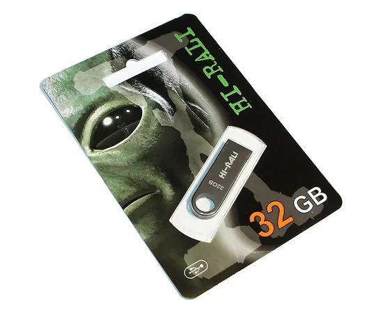Флеш накопитель USB Hi-Rali Shuttle 32 GB Черная серия Черный