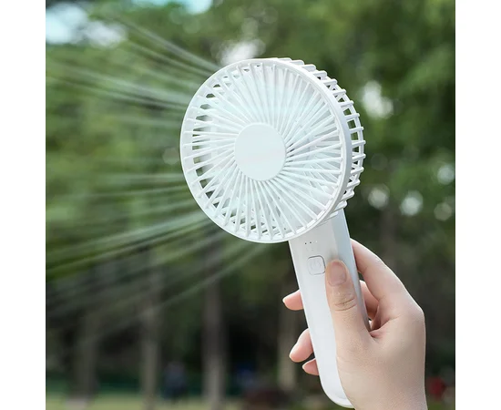 Портативний вентилятор K37 із затискачем 2000mAh White