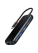 Переходник Baseus Hub AcmeJoy 7-Port Type-C (HDMI*1+USB3.0*2+USB2.0*1+Type-C PD&Data*1+SD/TF) (WKJZ) Dark Gray