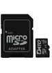 Карта памяти microSDHC 128 GB Card Class 10 Dato + SD adapter Черный