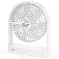 Настольный вентилятор Hoco HX65 ultra-thin desktop fan 2000 mAh White