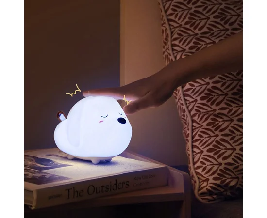 Ночник Baseus Cute Series Doggie Белый