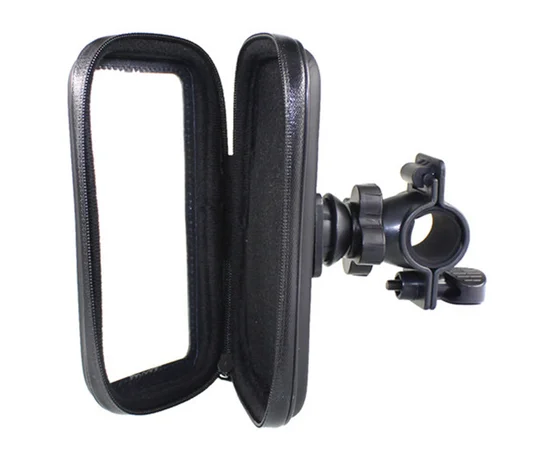 Велосипедный держатель для смартфонов до 6.3" Черный