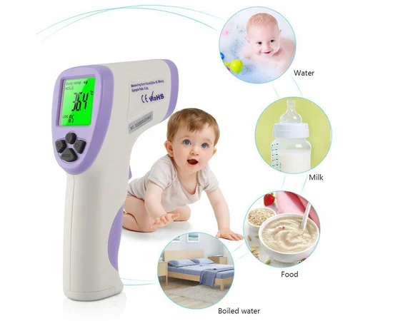 Бесконтактный инфракрасный термометр Hti Body Infrared Thermometer (HT-820D) Белый