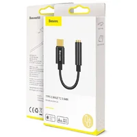 Переходник Baseus L54 Type-C to 3.5mm (CATL54) Серый