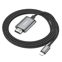 Переходник Hoco UA27 HD Lightning to HDMI (2m) Metal gray