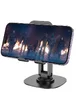 Подставка для телефона Hoco HD6 Winner dual-axis rotating Black