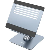 Подставка настольная Hoco PH52 Plus Might metal rotating Metal gray
