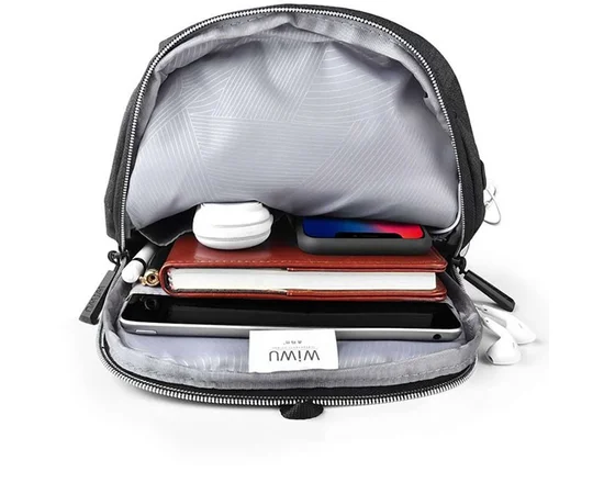 Сумка для ноутбука WIWU Odyssey Crossbody Bag Серый