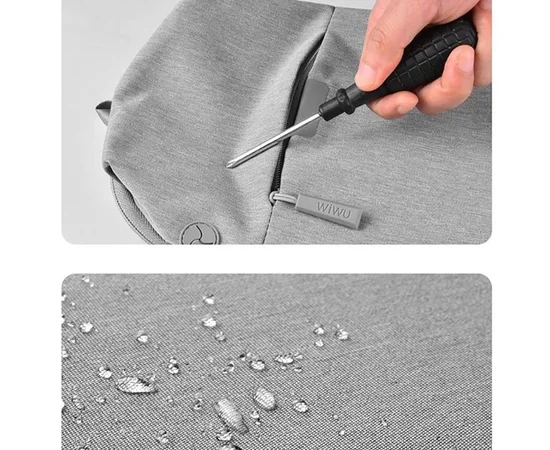 Сумка для ноутбука WIWU Odyssey Crossbody Bag Серый