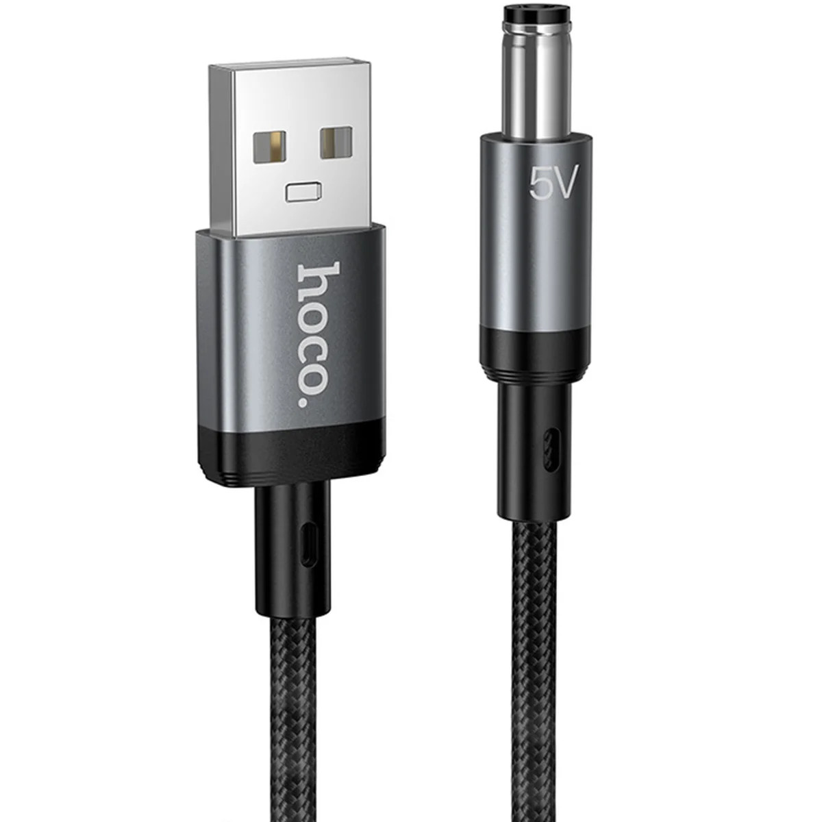 Кабель питания для роутера/модема Hoco X129 Advantage USB-DC 5V (1m) Black