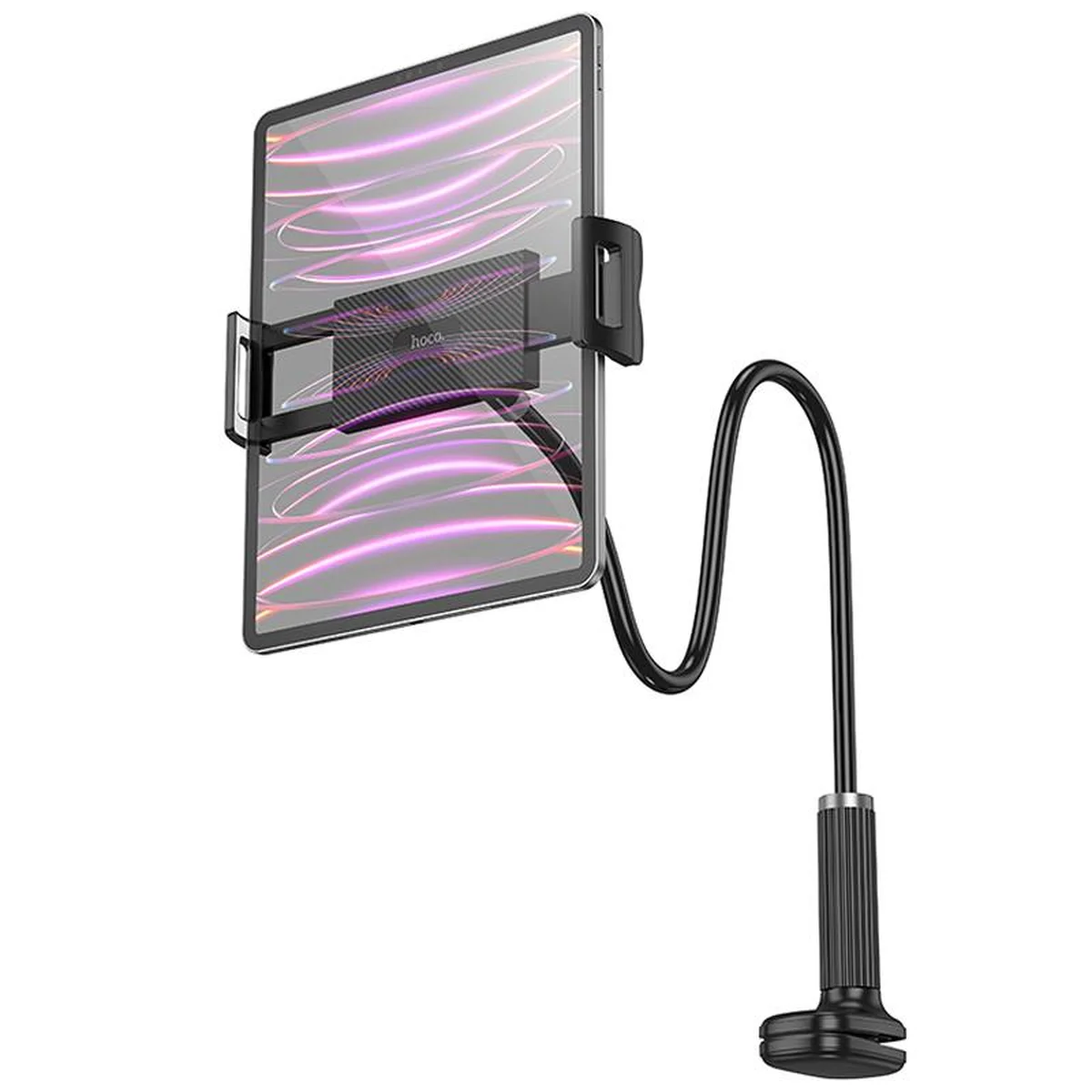 Регулируемая подставка для телефона/планшета Hoco HD10 Bamboo lazy stand Black