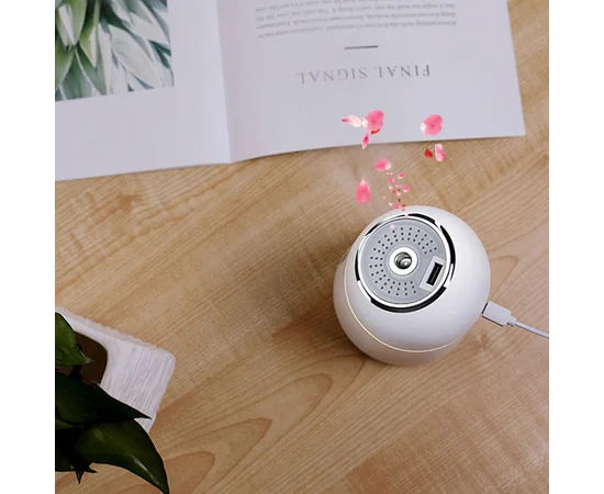 Увлажнитель воздуха LITTLE Q с арома-диффузором (lamp+fan) Белый