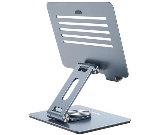 Подставка настольная Hoco PH52 Might metal rotating Metal gray