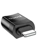 Переходник Hoco UA17 Lightning Male to Type-C Female USB2.0  Черный