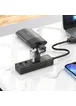 Переходник Hoco HB25 Easy mix 4in1 (USB to USB3.0+USB2.0*3) Черный