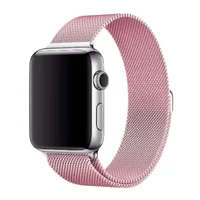Ремешок&nbsp;Milanese&nbsp;Loop&nbsp;Design&nbsp;для&nbsp;Apple&nbsp;watch&nbsp;42mm/44mm Rose Pink