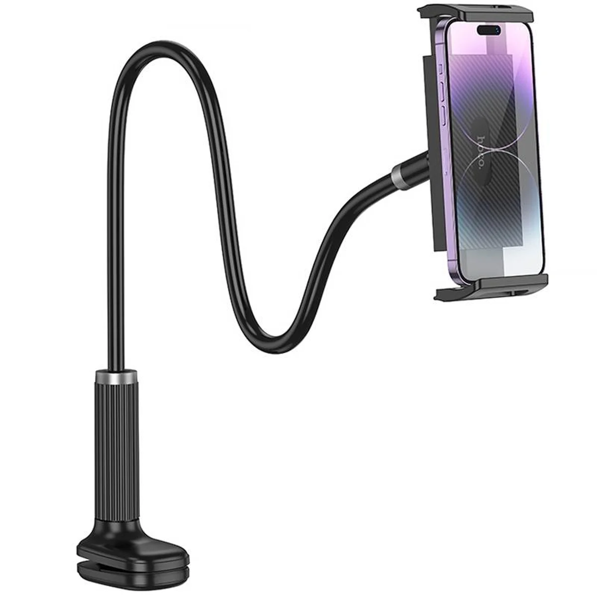Регулируемая подставка для телефона/планшета Hoco HD10 Bamboo lazy stand Black