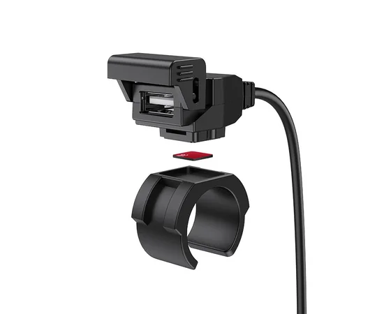 Зарядное устройство на мотоцикл HOCO Z45 Черный