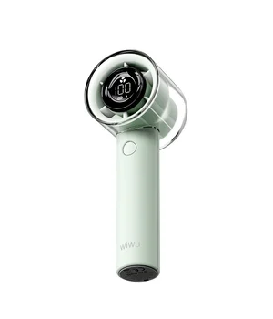 Портативный вентилятор с дисплеем WIWU WI-FS010 Green
