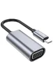 Переходник Hoco UA21 Origin Type-C to VGA Metal gray