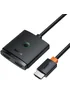Переходник HUB Baseus AirJoy Series 2in1 HDMI to HDMI/HDMI (B01331105) Cluster Black