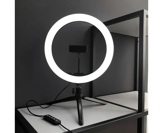 Кольцевая LED лампа Lovely Stream 12'' Full set Черный