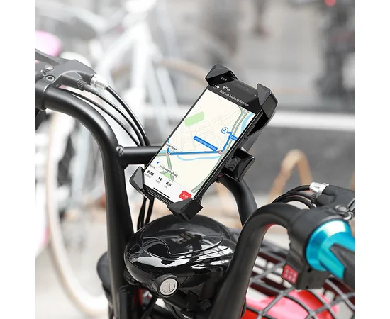 Вело- Мото- держатель Hoco CA58 Light Ride Черный