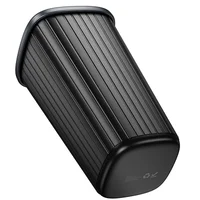 Автомобильный контейнер для мусора в подстаканник Hoco ZP12 Black