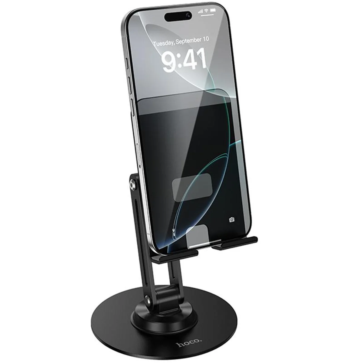 Подставка для телефона Hoco HD15 Suntuoso Black