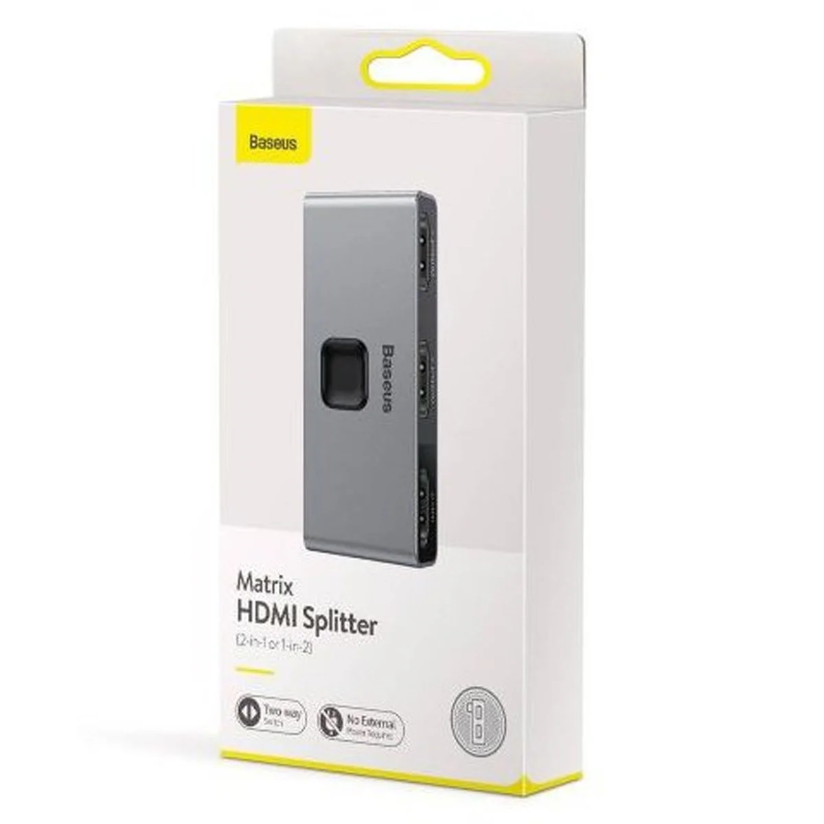 Переходник HUB Baseus Matrix HDMI Splitter (CAHUB-BC0G) Space Gray