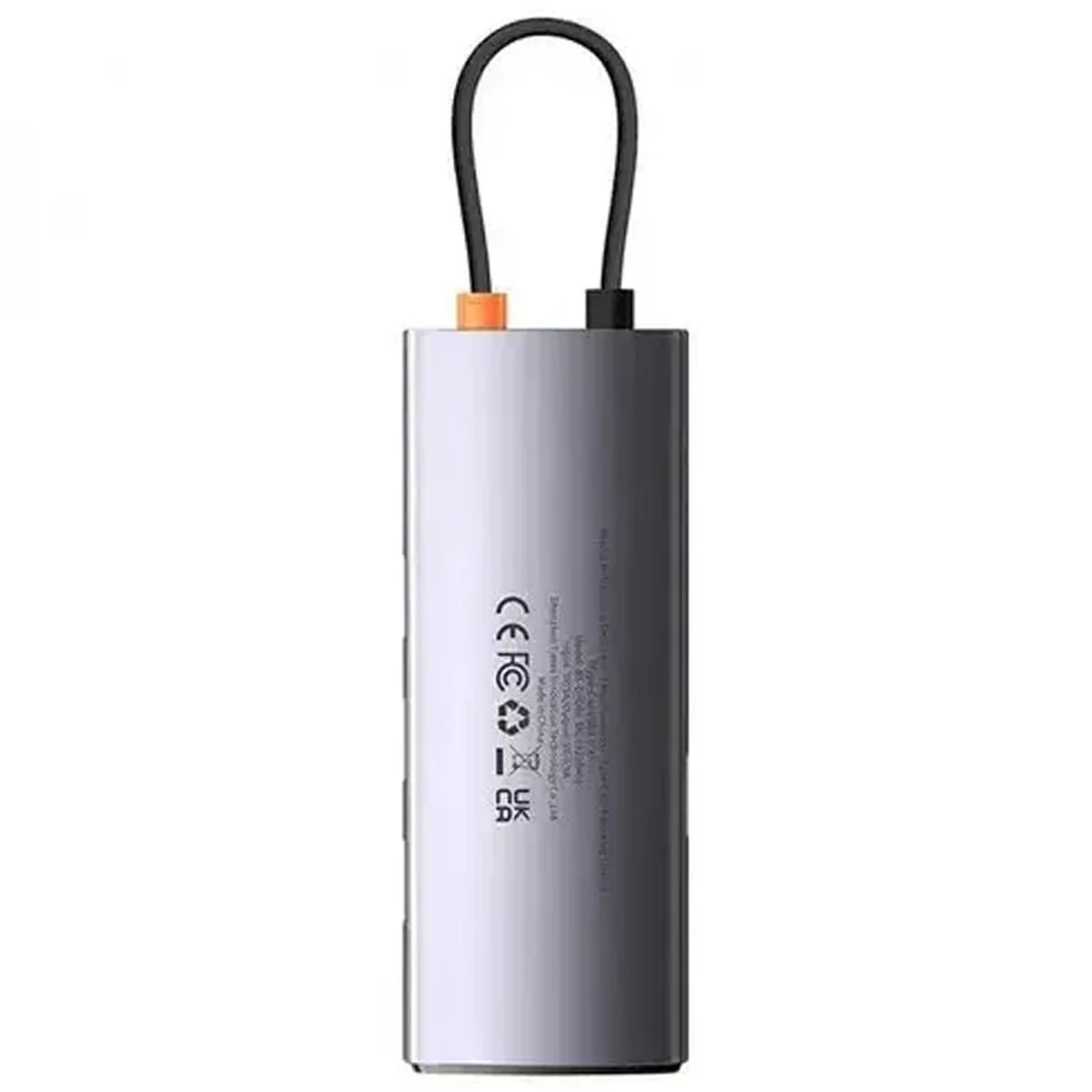 Переходник HUB Baseus Metal Gleam Series 4-in-1 4xUSB3.0 (WKWG070013) Gray