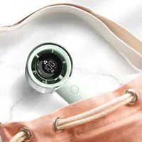 Портативный вентилятор с дисплеем WIWU WI-FS010 Green