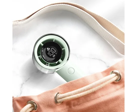 Портативный вентилятор с дисплеем WIWU WI-FS010 Green