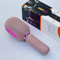 Караоке Микрофон-колонка KMC300 Pink