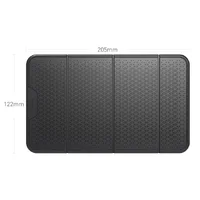 Держатель в машину для телефона (антискользящий) Baseus Folding Bracket Черный