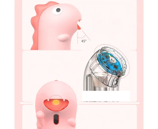 Дозатор для мыла Baseus Minidinos Hand Washing Machine Розовый