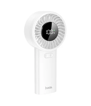 Портативный вентилятор Hoco HX62 Endless handheld fan 6000 mAh White Портативный вентилятор Hoco HX62 Endless handheld fan 6000 mAh White