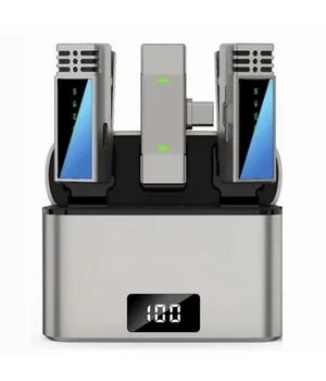 Петличный беспроводной микрофон Jmary MW-15 Type-C Black